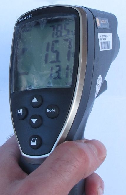 Bauwerksdiagnostik mit Infrarottechnik Thermografie